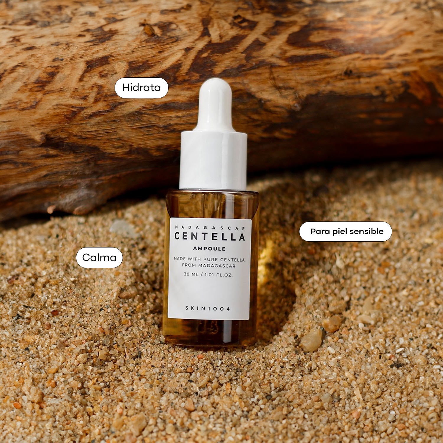 SKIN1004 MADAGASCAR CENTELLA AMPOULE (SUERO CALMANTE Y REVITALIZANTE)